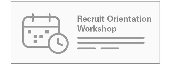 2025-3 Recruit Orientation Workshop: October 25, 2025 8:30 am